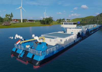 LPG Pusher-Barge Animation