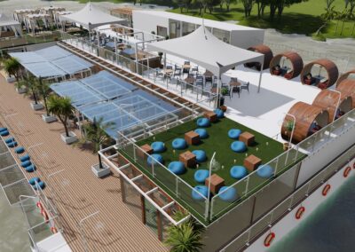 Floating Restaurant Concept Animation